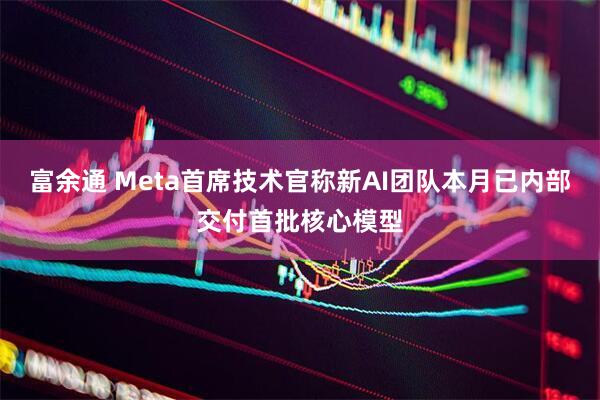 富余通 Meta首席技术官称新AI团队本月已内部交付首批核心模型
